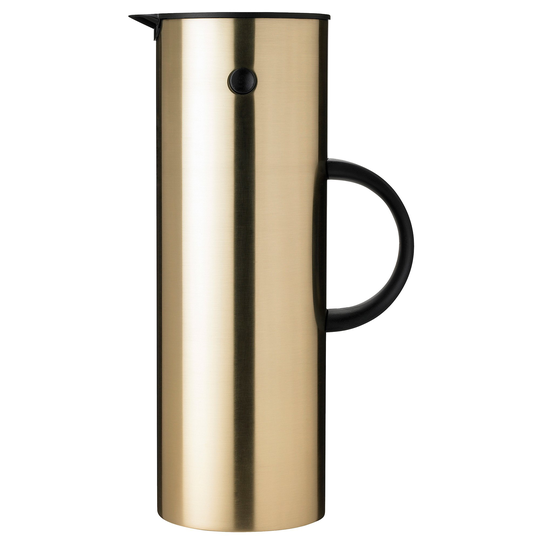 Stelton EM77-termoskannu, 1 litra, brushed brass