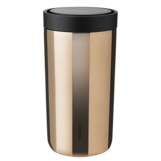 Stelton To Go Click Steel -termosmuki, 0,2 litraa, dark gold