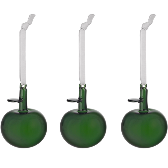 Iittala Lasiomena 3 kpl, Vihreä