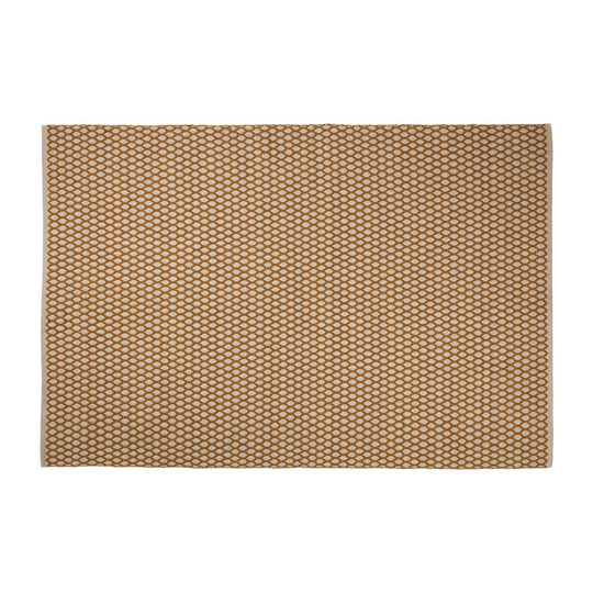 Broste Copenhagen Boris matto 140x200 cm Go yellow
