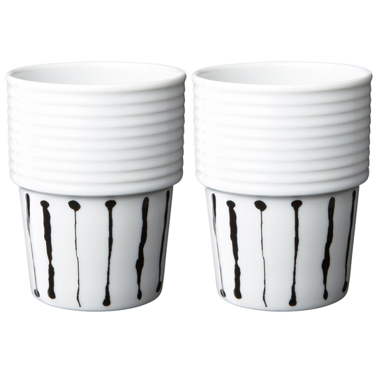 Rörstrand Filippa K muki Ink stripe, 2 kpl