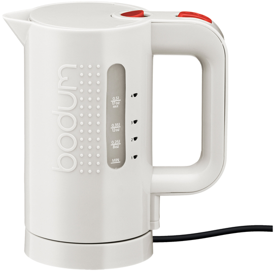 Bodum BISTRO-vedenkeitin 0,5 l – valkoinen