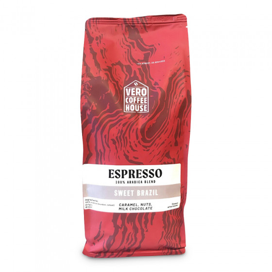 Specialty kahvipavut Vero Coffee House "Sweet Brazil", 1 kg
