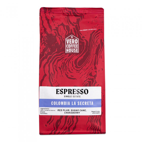 Kahvipavut Vero Coffee House "Colombia La Secreta", 500 g
