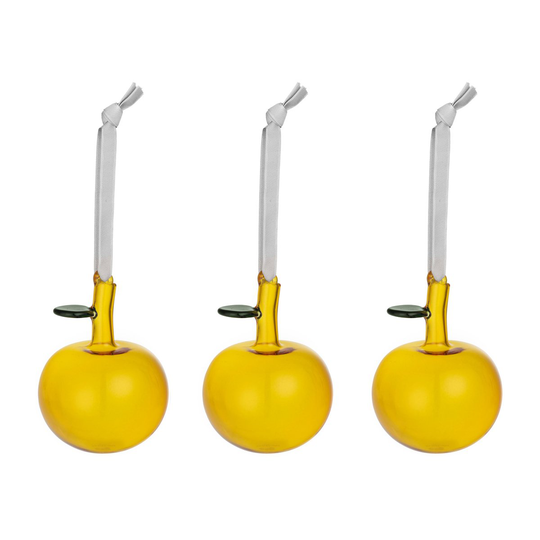 Iittala Iittala lasiomena, 3-pakkaus Keltainen