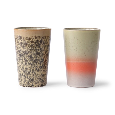 Ceramic 70's Teekuppi 2 kpl