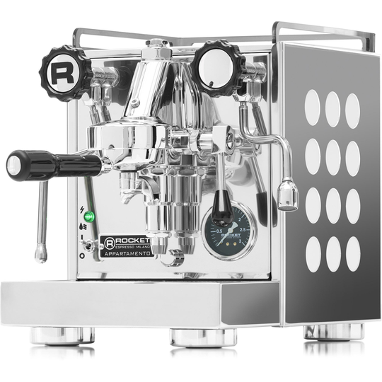 Rocket Appartamento-espressokeitin valkoinen