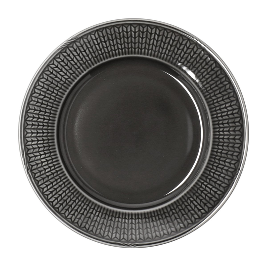 Rörstrand Swedish Grace lautanen Ø 21 cm kivi (tummanharmaa)