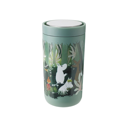 Stelton To Go Click Mumin muki 0,2 l Soft dusty green