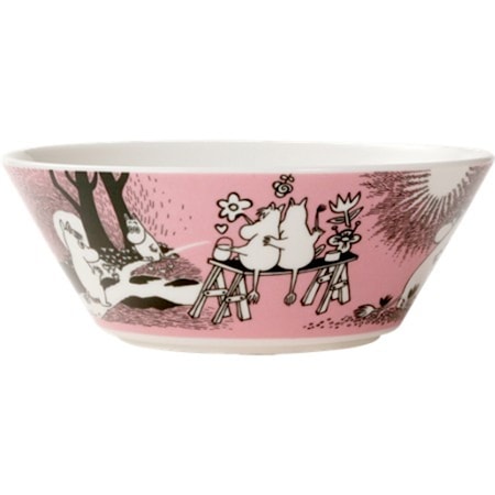 Muumi Kulho 15 cm Rakkaus, Vaaleanpunainen