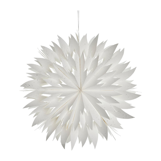 Lene Bjerre Pappia lumihiutale 40 cm white
