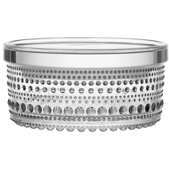 Iittala Kastehelmi-purkki, 11,6 x 5,7 cm, kirkas