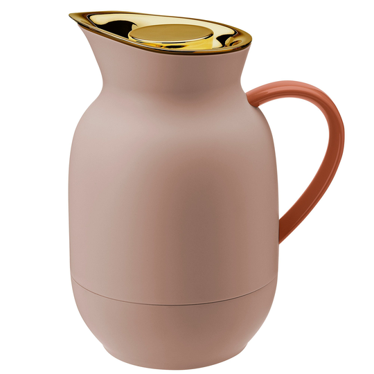 Stelton Amphora termoskannu 1 litra, kahville, soft peach