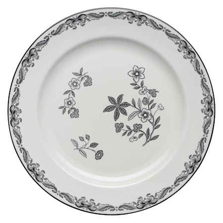 Ostindia musta Lautanen 27 cm