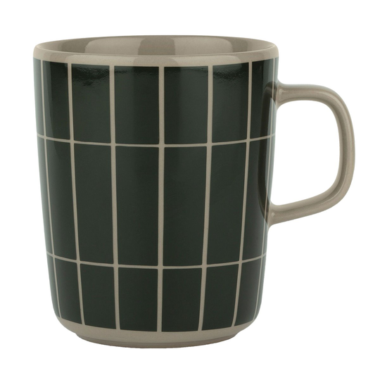 Marimekko Tiiliskivi muki 25 cl Terra-dark green