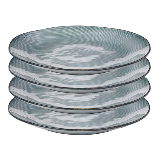 Broste Copenhagen Nordic Sea ‑lautaspakkaus, 4 osaa Ø 31 cm