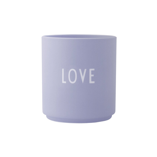 Design Letters Design Letters suosikkikuppi 25 cl Lavendel Love