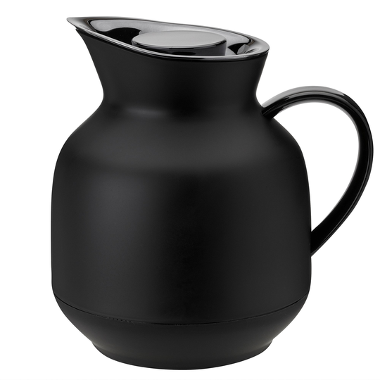 Stelton Amphora termoskannu 1 litra, teelle, soft black