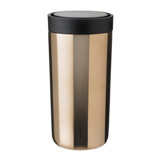 Stelton To Go Click muki 0,4 l Dark gold