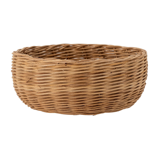 Bloomingville Rosie säilytyskori Ø 24 cm Ruskea