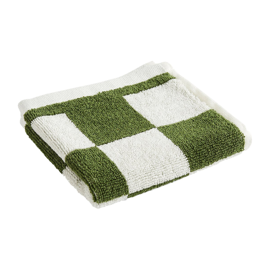 HAY Check pyyhe 30x30 cm Matcha
