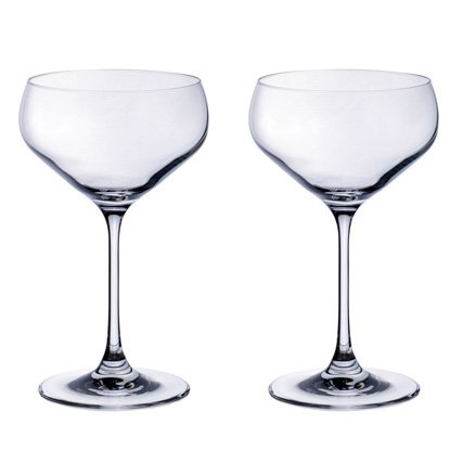 Villeroy & Boch Purismo kupera samppanjalasi 2-pakkaus Kirkas