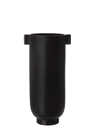 Maljakko korvallinen Musta 28 cm