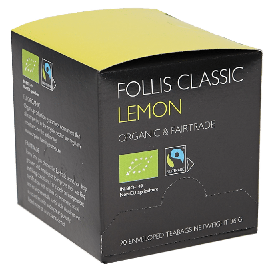 Follis Classic Musta Tee Sitruuna