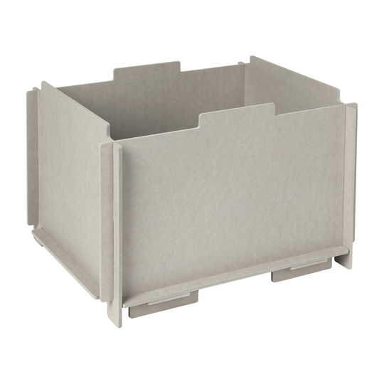 Broste Copenhagen Stacie säilytyslaatikko 34 x 44 cm Grey