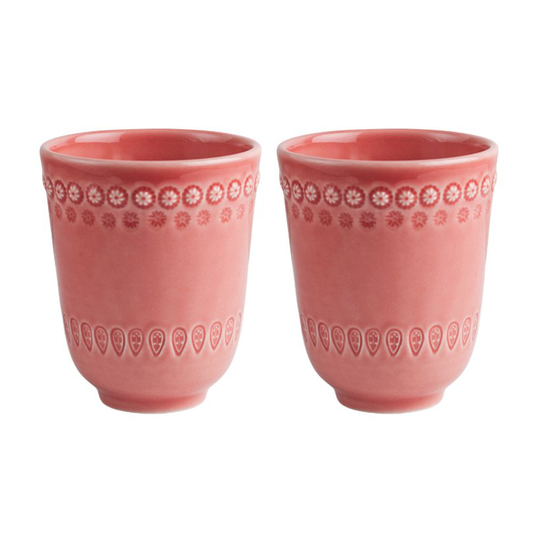PotteryJo Daisy muki 35 cl, 2-pakkaus Rose (vaaleanpunainen)