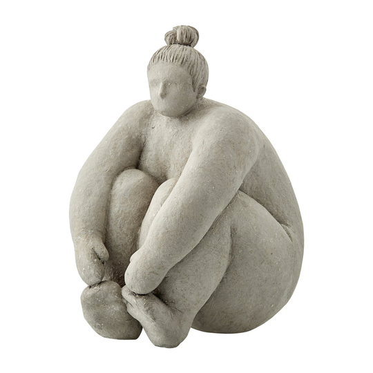 Lene Bjerre Serafina koriste nainen istuva 24 cm Grey
