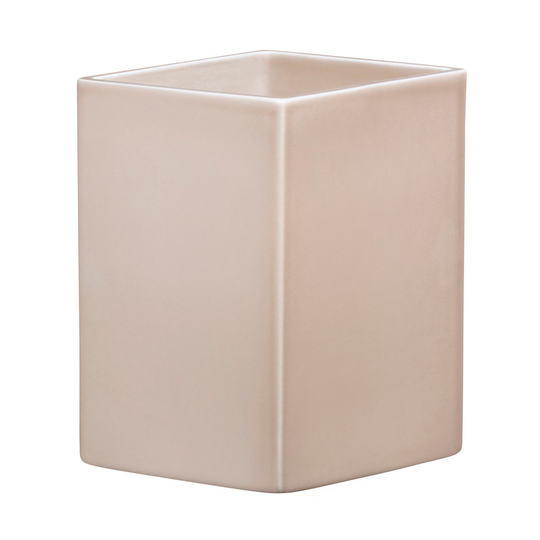 Iittala Ruutu keramiikkamaljakko 225 mm Beige