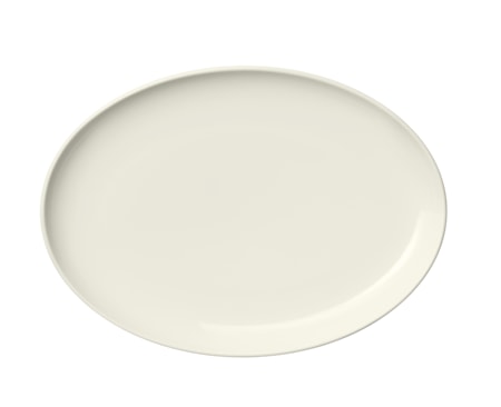 Essence Lautanen 25 cm Ovaali Valkoinen