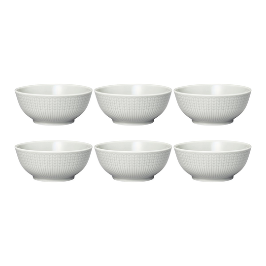 Rörstrand Swedish Grace kulho pieni 6-pakkaus Sumu (harmaaa)