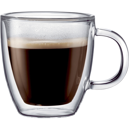 Bodum BISTRO kaksinkertainen espressolasi korvalla, 2 kpl