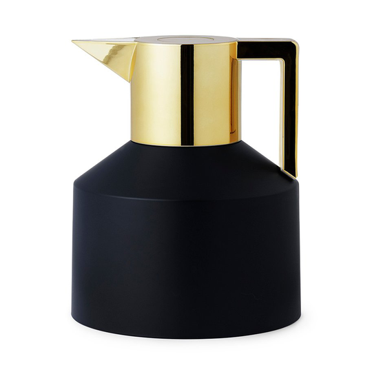 Normann Copenhagen Geo termoskannu Musta-kulta