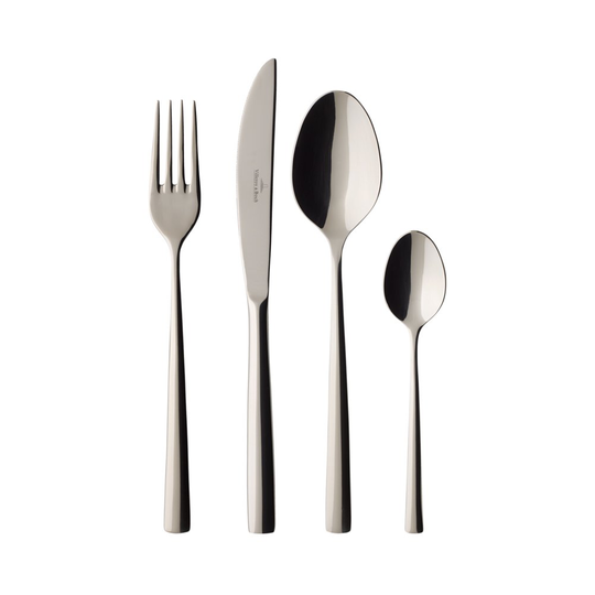 Villeroy & Boch Piemont aterinsetti, 4 osaa ruostumaton teräs