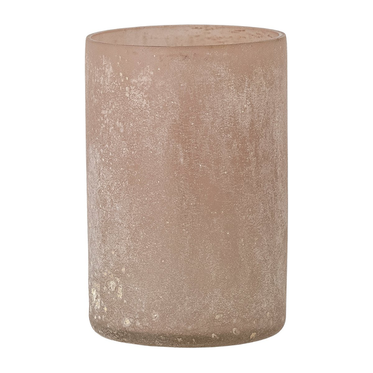 Bloomingville Macha kynttilälyhty/maljakko Ø 6 cm Violetti-beige