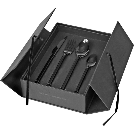 Broste Copenhagen Tvis Titanium Black, aterinsarja, 16 osaa