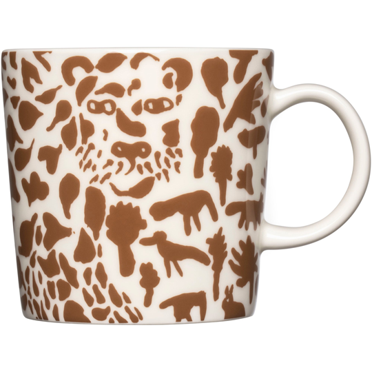 Iittala OTC muki, 0,3 litra, cheetah ruskea