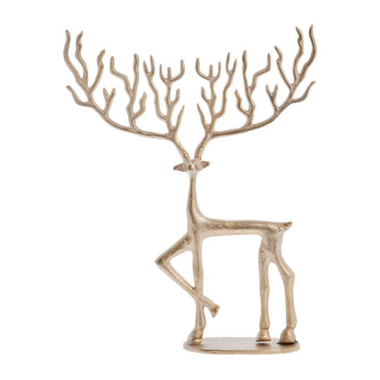 Lene Bjerre Marely hirvi 36,5 cm light gold