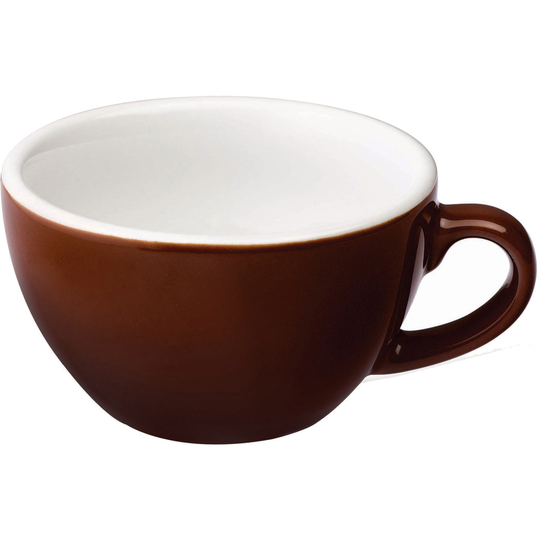 Loveramics Egg Flat White -kahvikuppi, 150 ml, 6 kpl, ruskea
