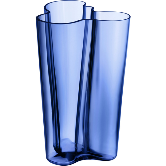 Iittala Aalto maljakko, 25,1 cm, ultramariininsininen