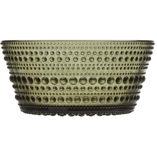 Iittala Kastehelmi-kulho, 23 cl., sammaleenvihreä
