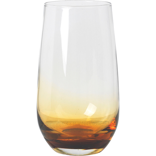 Broste Copenhagen 35 cl. Amber puhalletut juomalasit