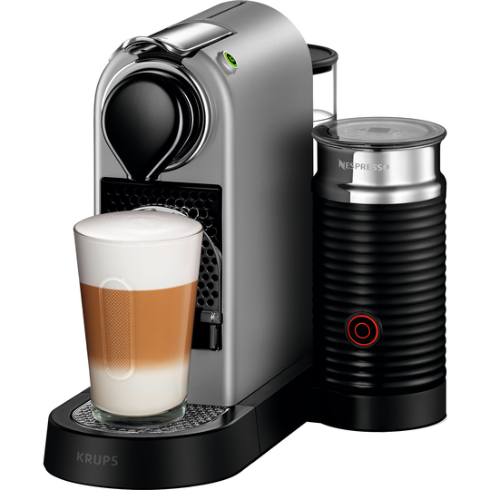 Nespresso CitiZ & Milk kahvikone, 1 litra, hopea