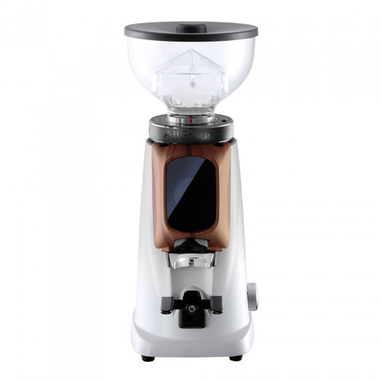 Kahvimylly Fiorenzato "AllGround Plus Arctic White & Walnut"