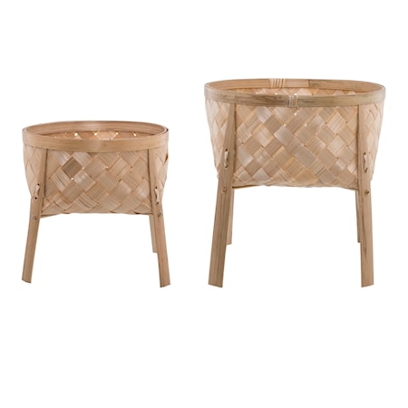 Ruukut Natur Bambu 20 6 25 cm